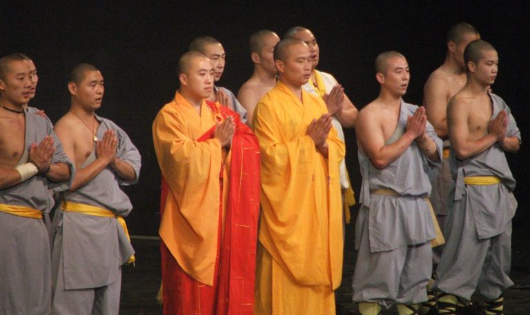 Shaolin Monastery monks — the most famous historical martial-arts sect